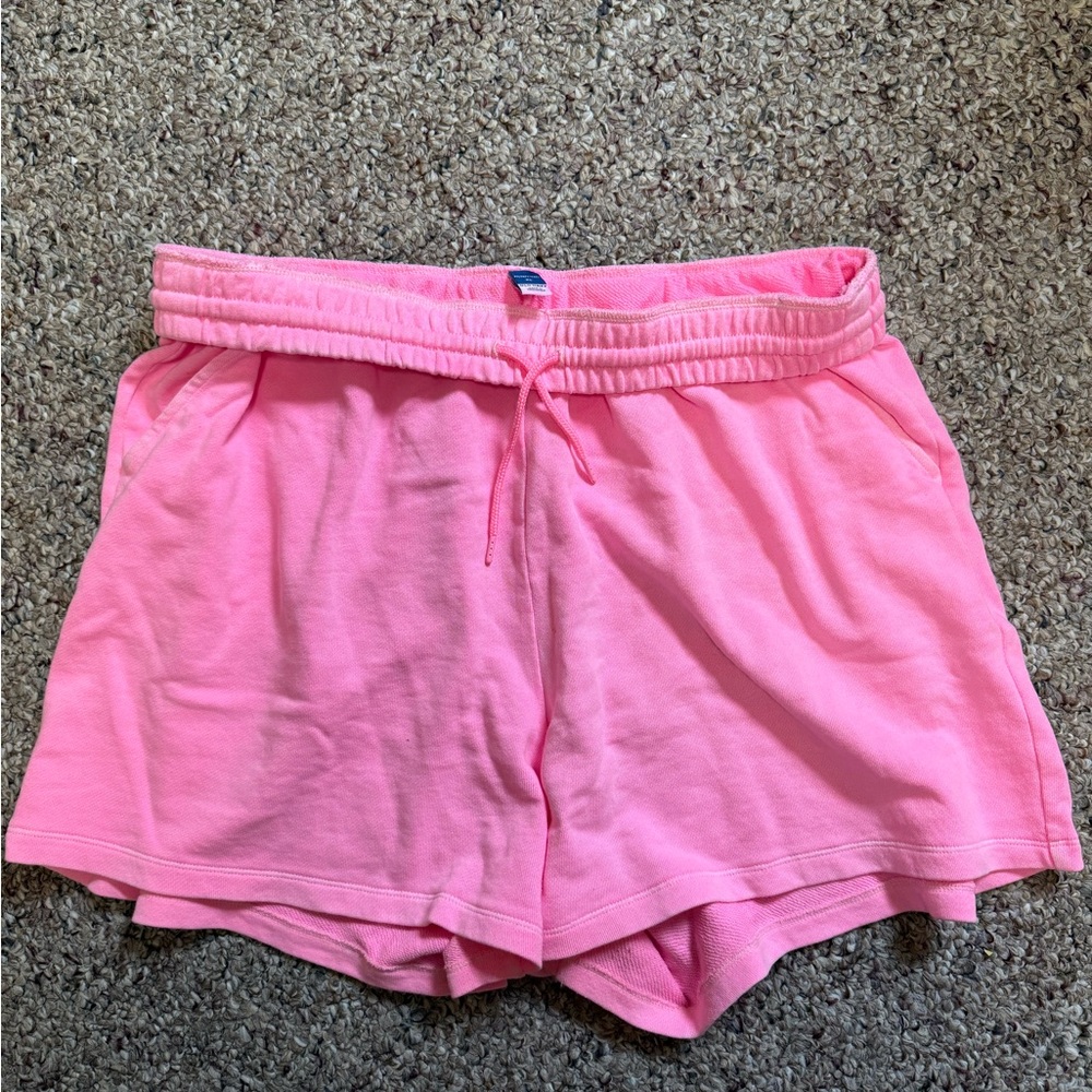 Old Navy Pink Elastic Waist Athletic Shorts